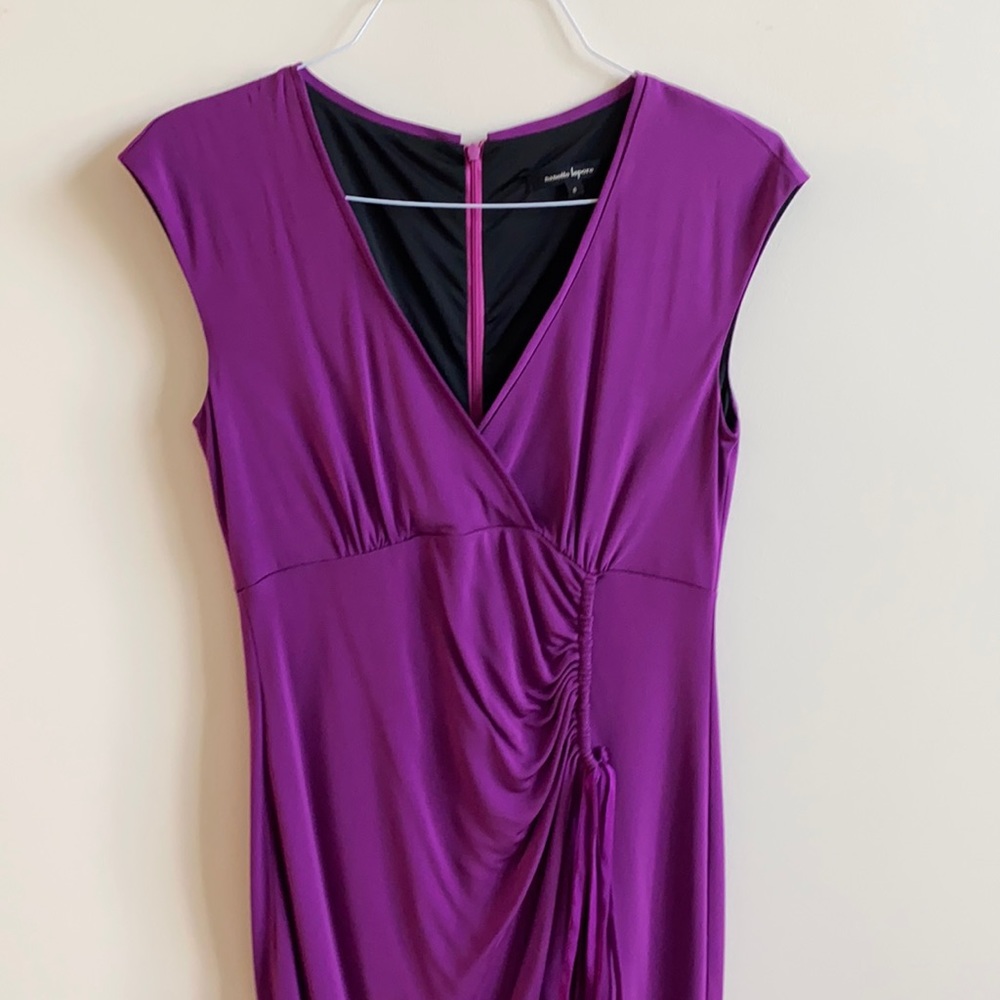 Nanette Lepore Purple Midi Dress